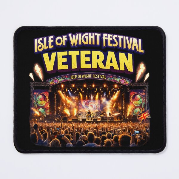 Item preview, Isle of Wight Festival Veteran – UK Music Festival Crowd Design designed and sold by GarnerSupplyCo.