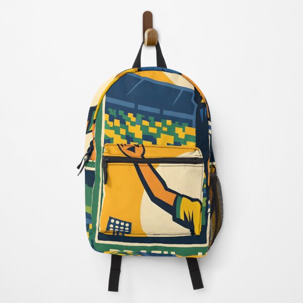 Item preview, Brazil – World Cup | Retro Football Poster designed and sold by WhisperFrame.