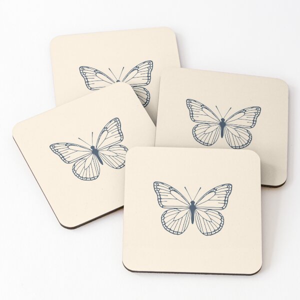 Item preview, Minimal Butterfly Line Art – Elegant Aesthetic Illustration designed and sold by Saynix.