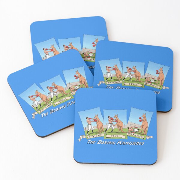 Item preview, The Boxing Kangaroo designed and sold by Corinne Alexa Jackson.