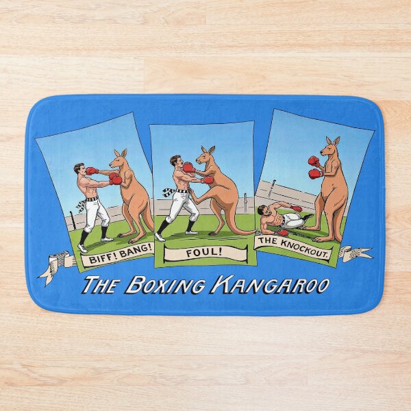 Item preview, The Boxing Kangaroo designed and sold by Corinne Alexa Jackson.
