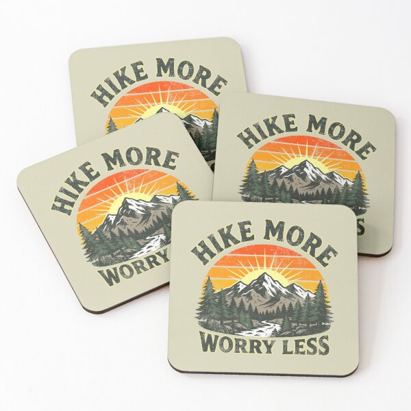 Item preview, Hike More Worry Less designed and sold by -Koleidescope.