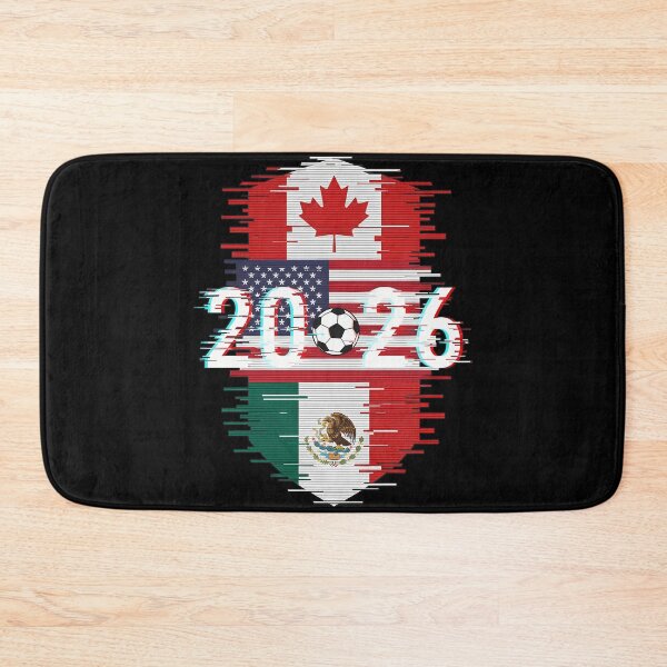 Item preview, Glitched United 2026 - North America Emblem designed and sold by Grafeetee.