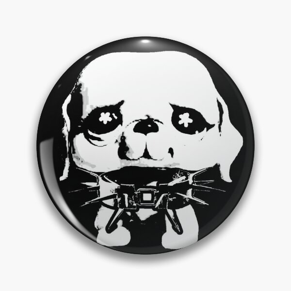 Item preview, Metal Spike Collared Dog designed and sold by puppygraveyard.