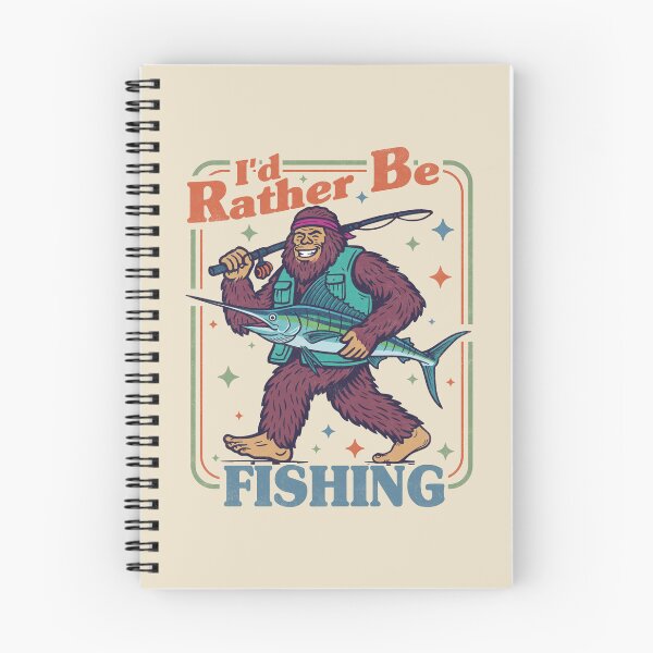 Item preview, Bigfoot I'd Rather Be Fishing. #3 designed and sold by EunsooLee.