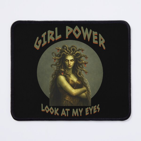 Item preview, Pin-Up - Girl Power - Medusa - Look at my eyes designed and sold by Auralda-T-Shirt.