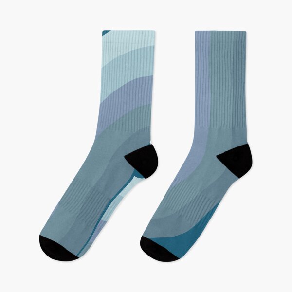 Item preview, Geometric Retro Vintage Style - Blue gradient designed and sold by JMgraphic.
