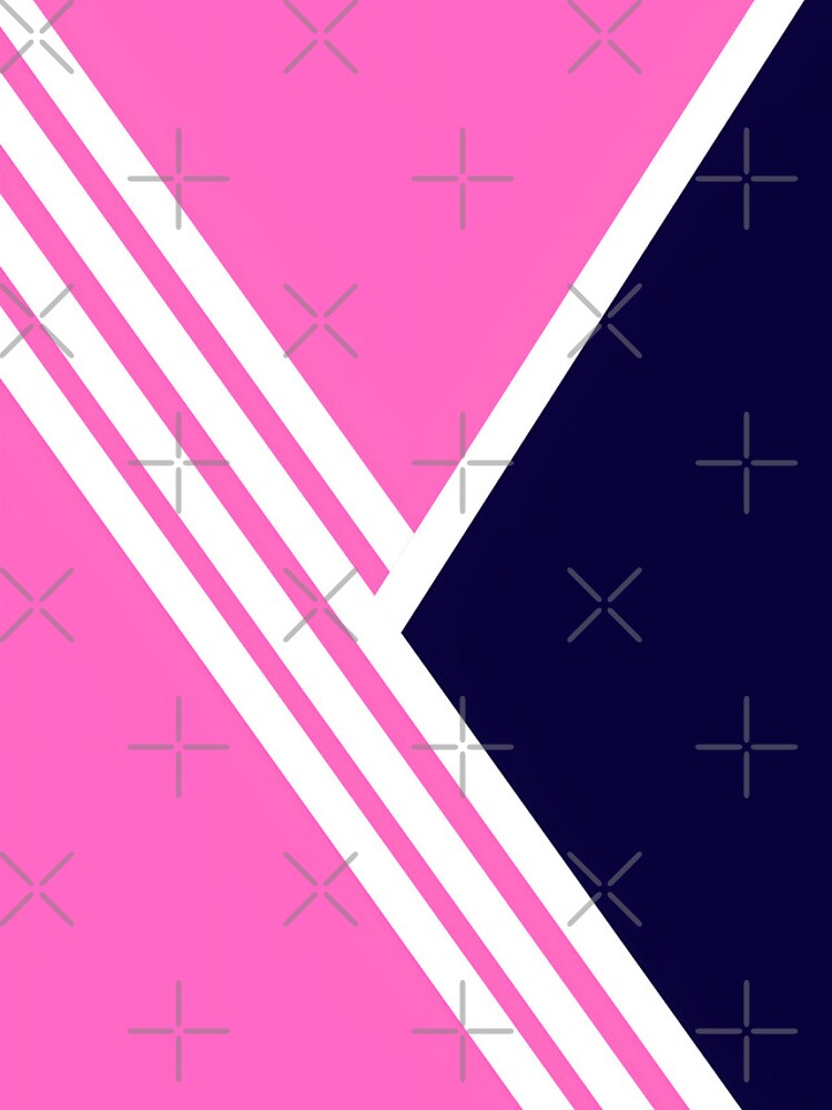 Thumbnail 4 of 4, iPhone Case, Pink Blue Pattern designed and sold by DigitalPromt.