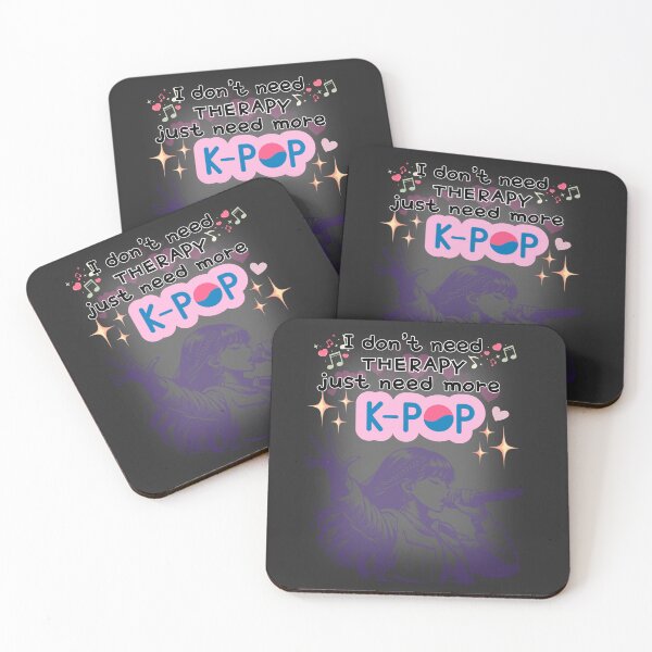 Item preview, K-Pop is my therapy – Stylish design for real fans designed and sold by mycreastyle.