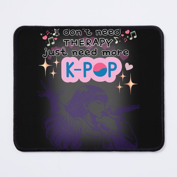 Item preview, K-Pop is my therapy – Stylish design for real fans designed and sold by mycreastyle.