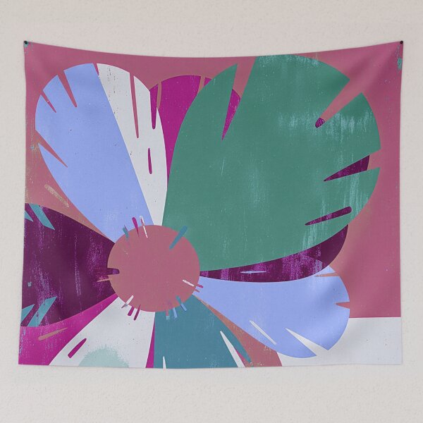 Item preview, Vibrant Art Deco Floral Statement designed and sold by joycrysstudio.