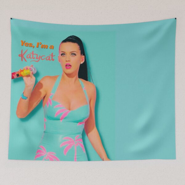 Item preview, Yes I’m A Katycat Tribute - Katy Perry Portrait  designed and sold by Vicky021.