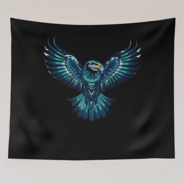 Item preview, Seahawk Bird Art For Seattle Football Sports Fan - josephhynesva 89  designed and sold by StyleRain1.