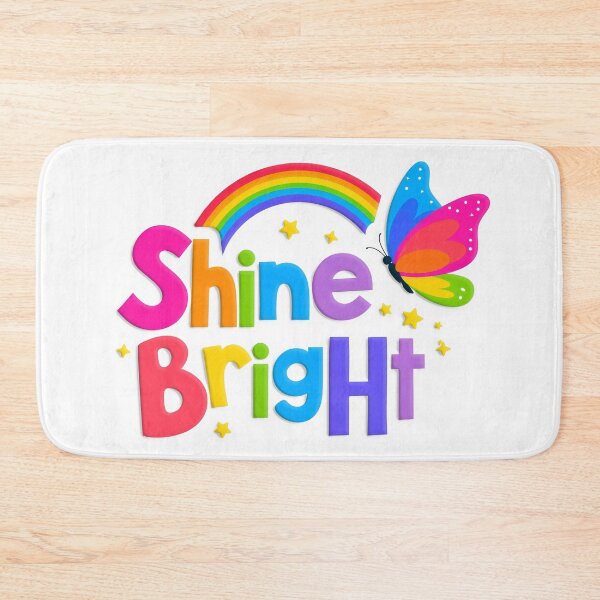Item preview, Vibrant Shine Bright Rainbow Butterfly Kids Art designed and sold by Fábulas y Enseñanzas.