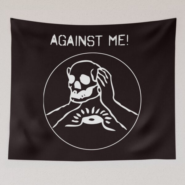 Item preview, AGAINST ME logo  designed and sold by CatchyAsFudge.