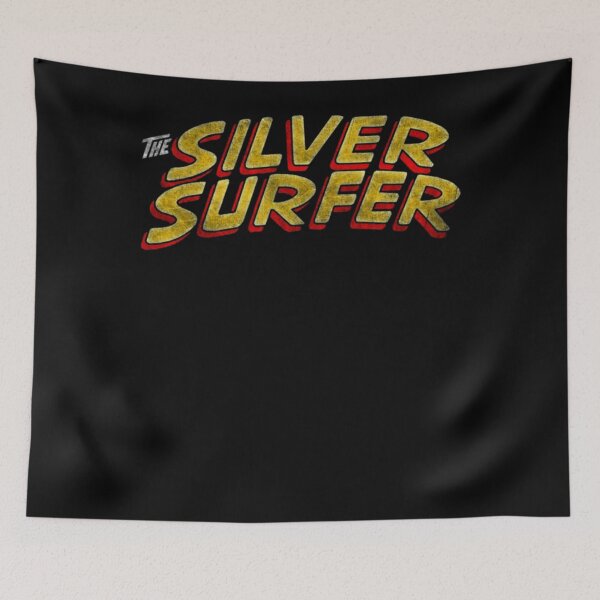 Item preview, Silver Surfer - Classic Title - Dirty  designed and sold by StyleRain1.