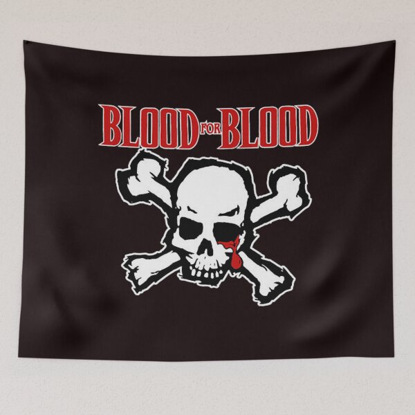 Item preview, Blood for blood punk band  designed and sold by CatchyAsFudge.