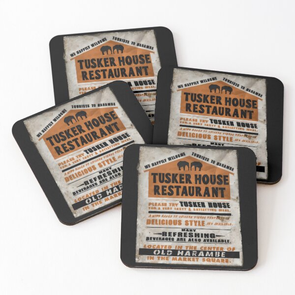 Item preview, Tusker House Restaurant Sign - Harambe Africa Animal Kingdom designed and sold by minqd.