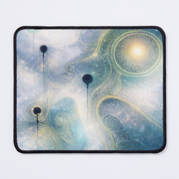 Item preview, The Living Machinery - Blue Cerulean designed and sold by bubblegumphone.