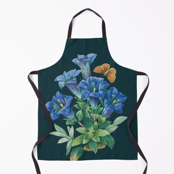 Item preview, Vintage flowers blue designed and sold by VSHine.