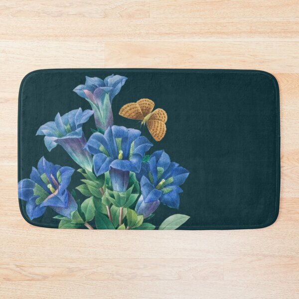 Item preview, Vintage flowers blue designed and sold by VSHine.