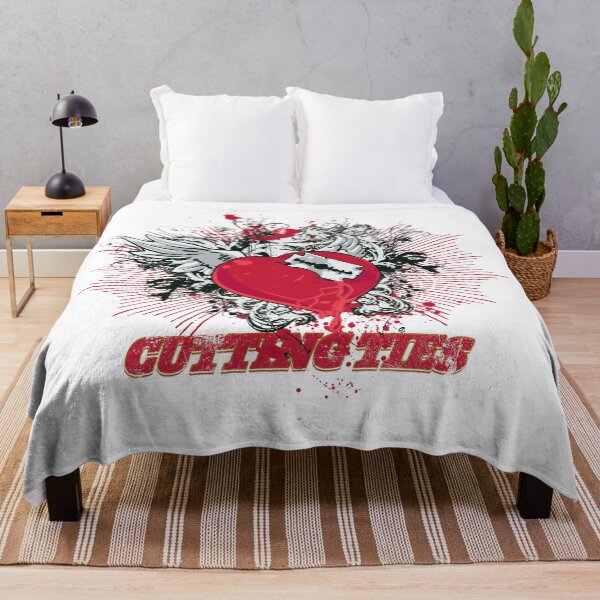 Item preview, Cutting Ties - Edgy Razor Blade Bleeding Heart Goth Art designed and sold by snapifyprints.