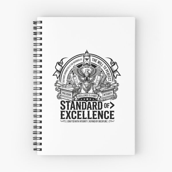 Item preview, Standard of Excellence - Professionalism & Integrity Badge designed and sold by MotionBanana Art.