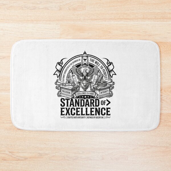Item preview, Standard of Excellence - Professionalism & Integrity Badge designed and sold by MotionBanana Art.