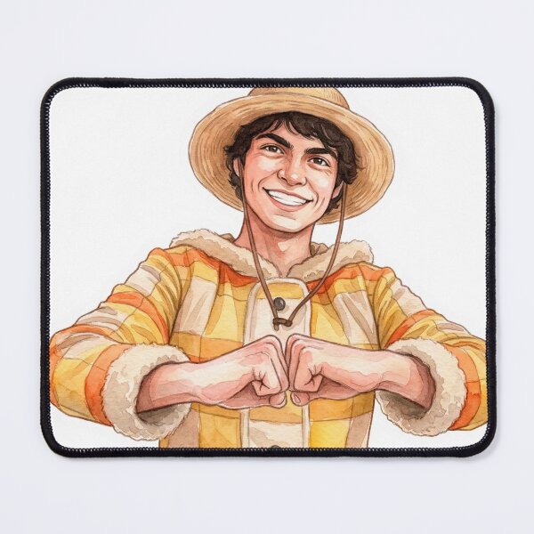 Item preview, Monkey D. Luffy - Straw Hat Captain designed and sold by CrowStormCreative.