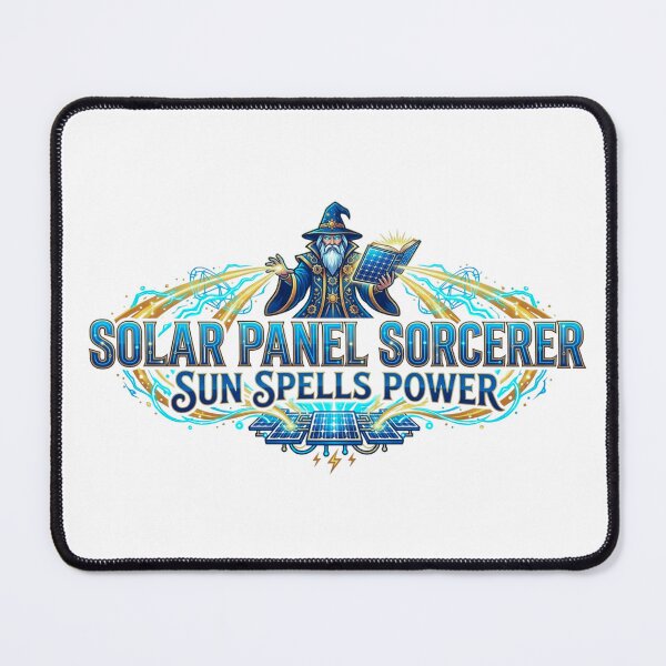 Item preview, Solar Panel Sorcerer: Sun Spells Power – Magic Energy Logo designed and sold by RDproject.