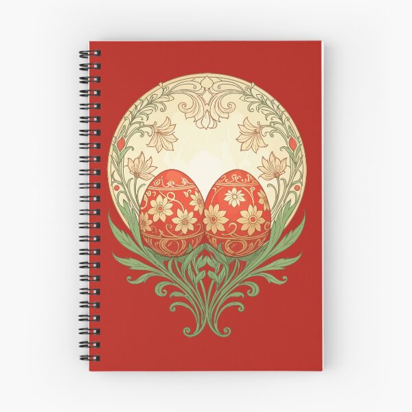 Item preview, Spring Renewal Eggs Art Nouveau Persian Design designed and sold by taiche.