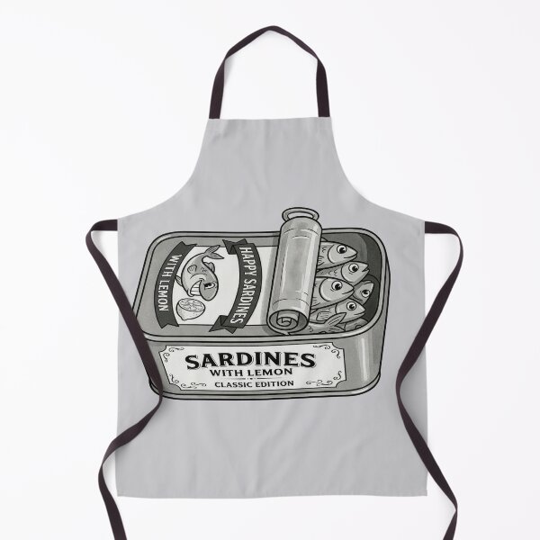 Item preview, Vintage Happy Sardines With Lemon Tin designed and sold by capricedefille.