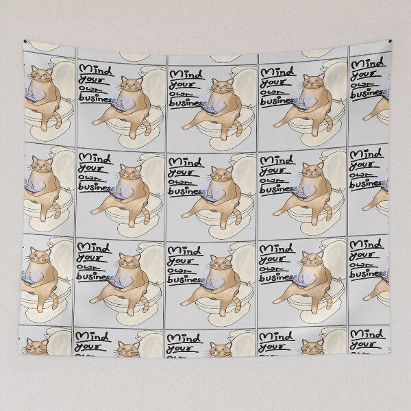 Item preview, Pooping Cat  designed and sold by Blupunk.