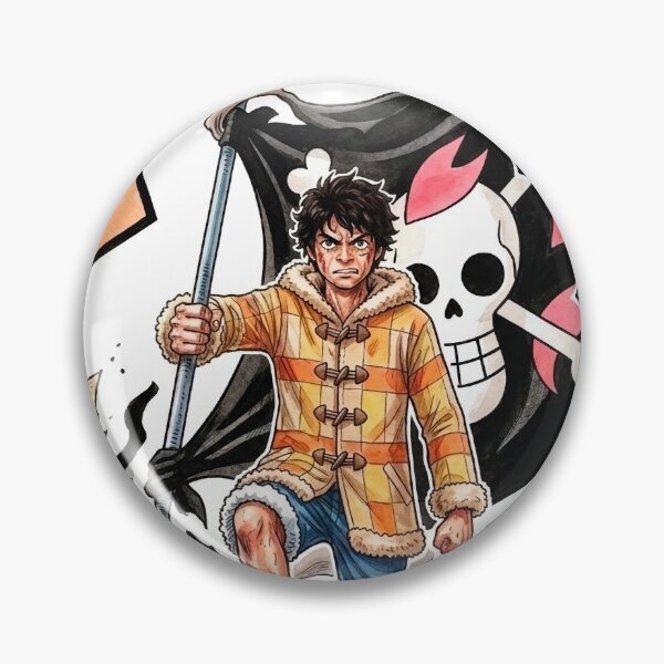 Item preview, Luffy - Unbreakable Pirate Flag  (Live Action Style) designed and sold by CrowStormCreative.