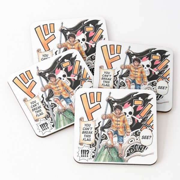 Item preview, Luffy - Unbreakable Pirate Flag  (Live Action Style) designed and sold by CrowStormCreative.