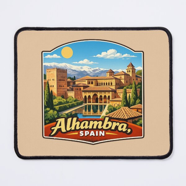 Item preview, Alhambra Palace Granada Spain designed and sold by Myra365Art.