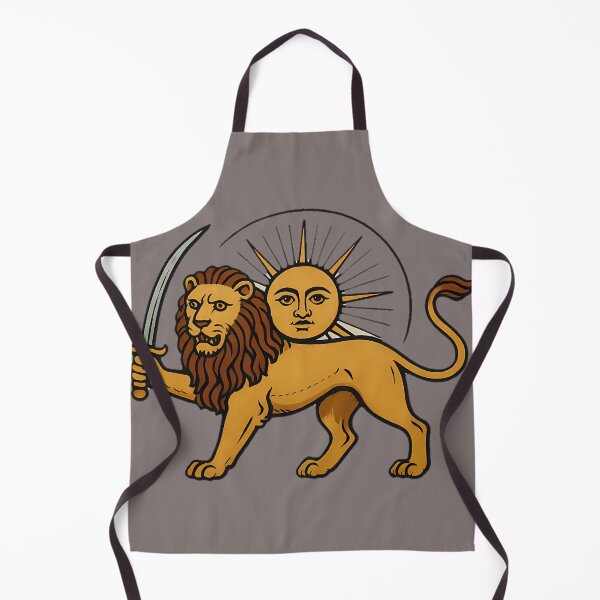 Item preview, lion and sun emblem of persia designed and sold by NRSROTE.