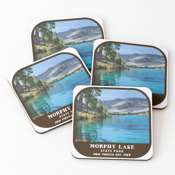 Item preview, Vintage Morphy Lake State Park (New Mexico) designed and sold by RabbitK.