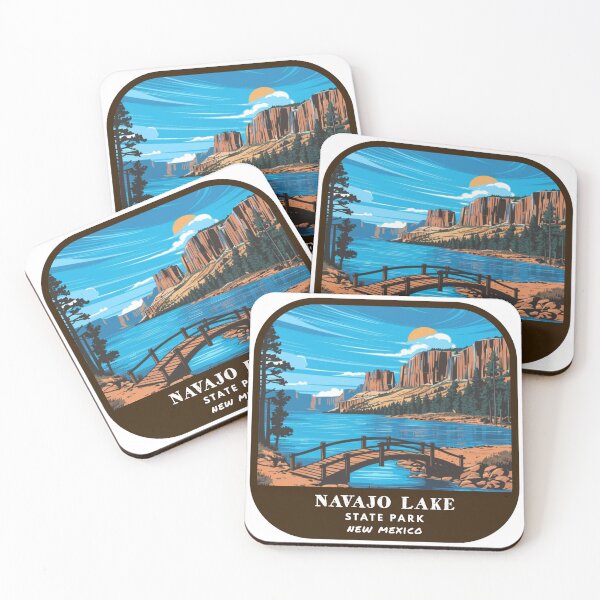 Item preview, Vintage Navajo Lake State Park (New Mexico) designed and sold by RabbitK.