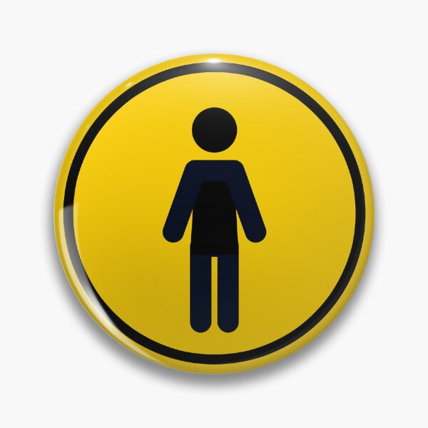 Item preview, Yellow Male Symbol Icon - Sign Art  designed and sold by stickerorange.