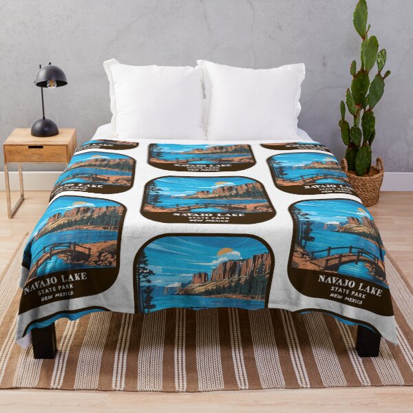 Item preview, Vintage Navajo Lake State Park (New Mexico) designed and sold by RabbitK.