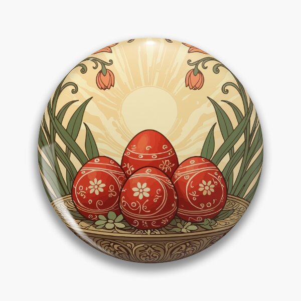 Item preview, Persian New Year Still Life Ornamental Nowruz Eggs designed and sold by taiche.