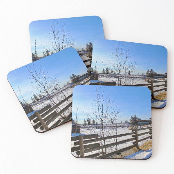 Item preview, Winter Morning at the Stables designed and sold by recoveringartist.