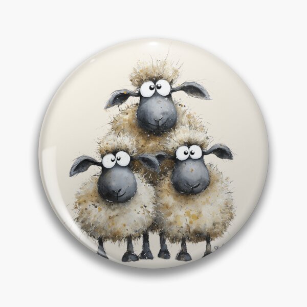Item preview, Gorgeous Sheep ' Tres Valais ’ BY SHiRLeY MacARTHuR designed and sold by Shirley MacArthur Art.