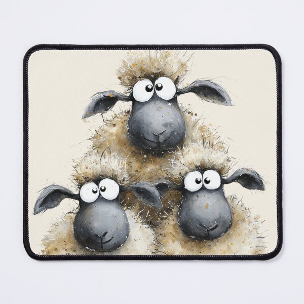 Item preview, Gorgeous Sheep ' Tres Valais ’ BY SHiRLeY MacARTHuR designed and sold by Shirley MacArthur Art.