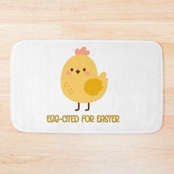 Item preview, Egg-Cited for Easter Cute Chicken Design  designed and sold by GiraffeandStuff.