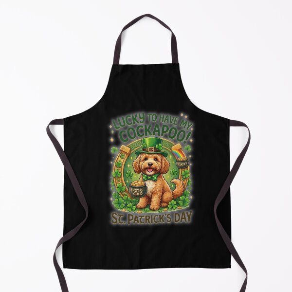 Item preview, Lucky to Have My Cockapoo - St. Patrick's Day designed and sold by RNTStudio.