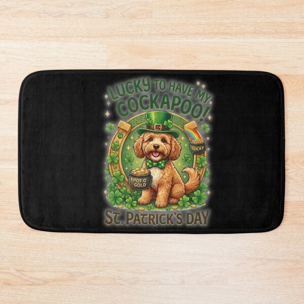 Item preview, Lucky to Have My Cockapoo - St. Patrick's Day designed and sold by RNTStudio.