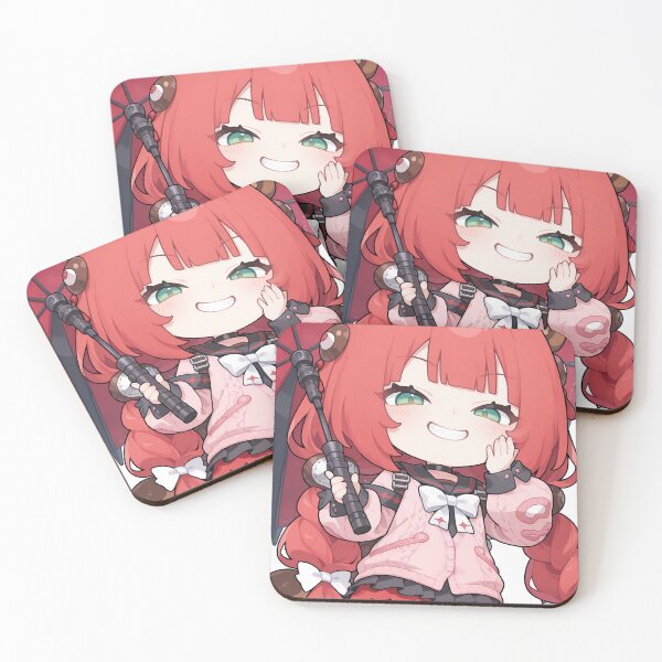 Item preview, Ukinami Yuzuha Zenless Zone Zero Chibi Umbrella Anime Girl designed and sold by mildaclairmo.