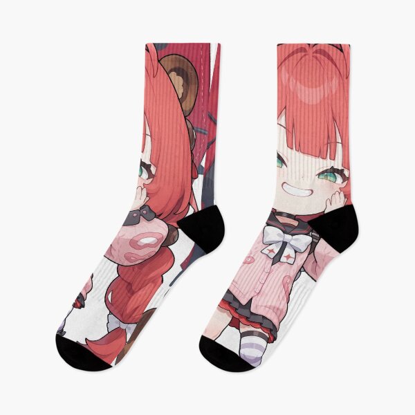 Item preview, Ukinami Yuzuha Zenless Zone Zero Chibi Umbrella Anime Girl designed and sold by mildaclairmo.